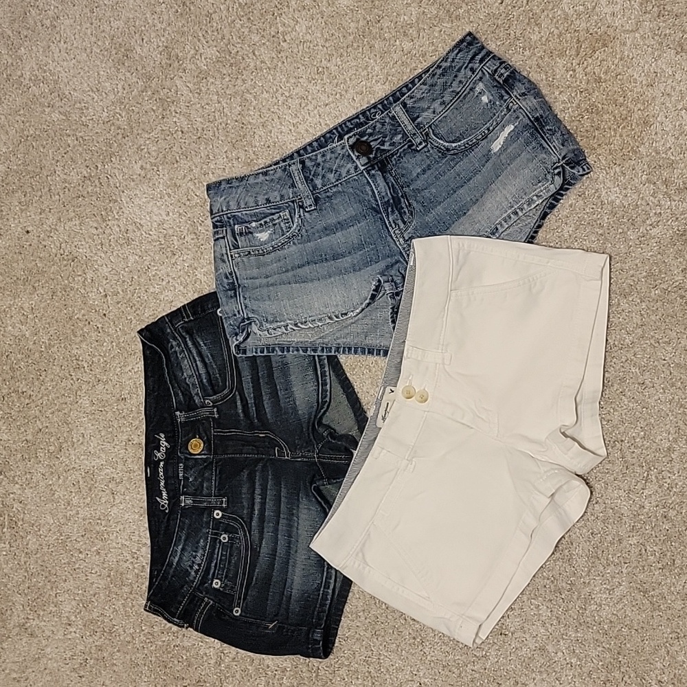 American Eagle Outfitters Women's Shorts, 3 pair bundle! - Size 2